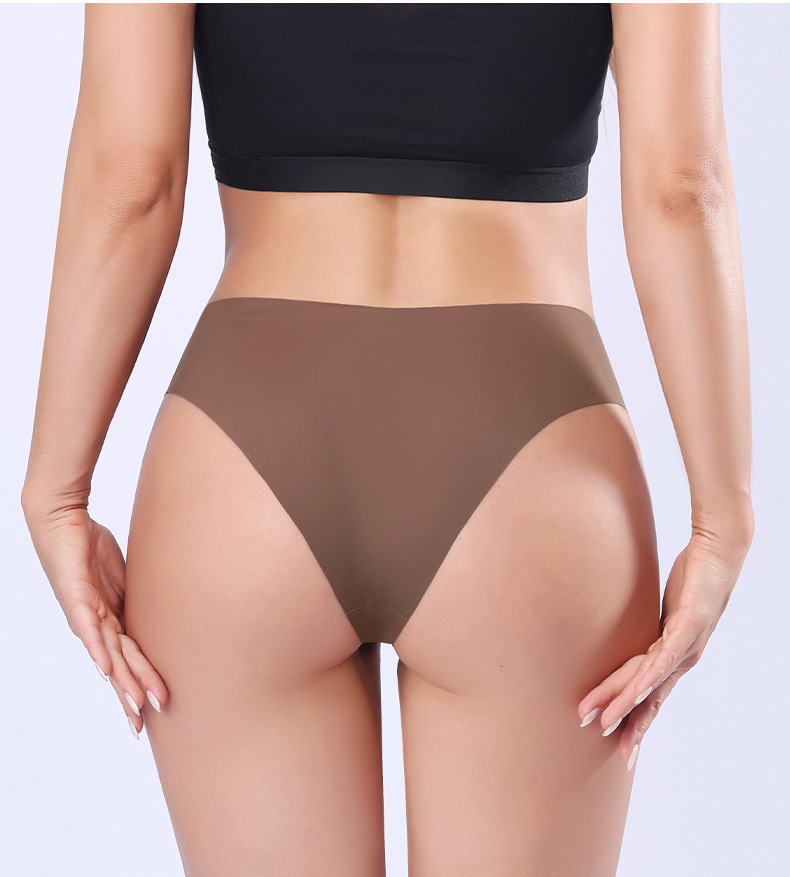 Womens Ice Silk Panties Comfortable Underwear